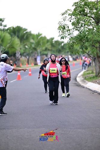 Race photo from CISANGKAN KBP CITY RUN 2025