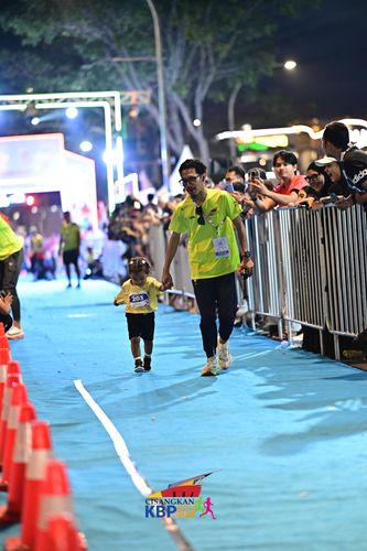 Race photo from CISANGKAN KBP CITY RUN 2025