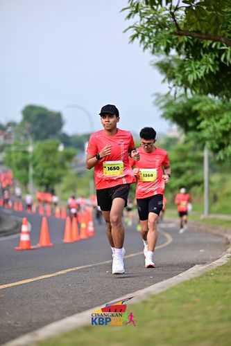Race photo from CISANGKAN KBP CITY RUN 2025