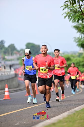 Race photo from CISANGKAN KBP CITY RUN 2025