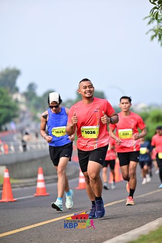 Race photo from CISANGKAN KBP CITY RUN 2025