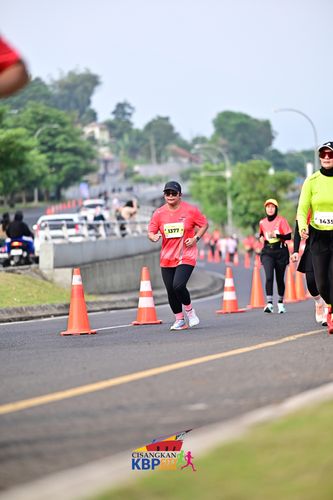 Race photo from CISANGKAN KBP CITY RUN 2025