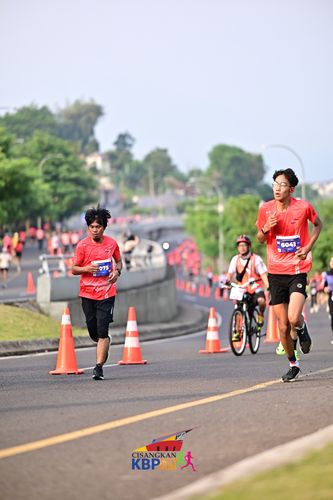 Race photo from CISANGKAN KBP CITY RUN 2025