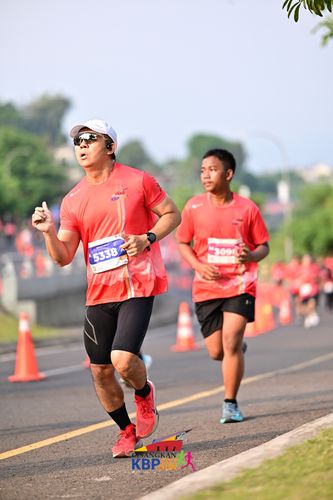 Race photo from CISANGKAN KBP CITY RUN 2025