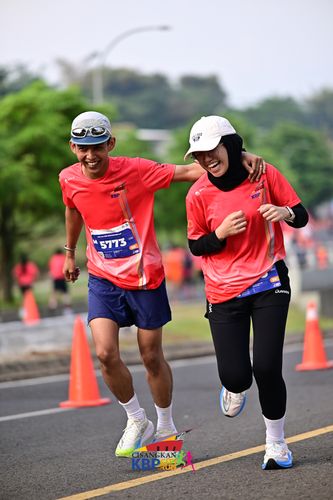 Race photo from CISANGKAN KBP CITY RUN 2025