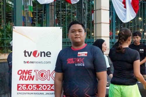 Race photo from One Run 10K Vibes 2024