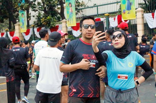 Race photo from One Run 10K Vibes 2024