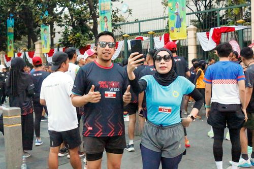 Race photo from One Run 10K Vibes 2024