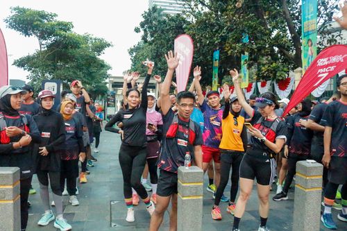 Race photo from One Run 10K Vibes 2024