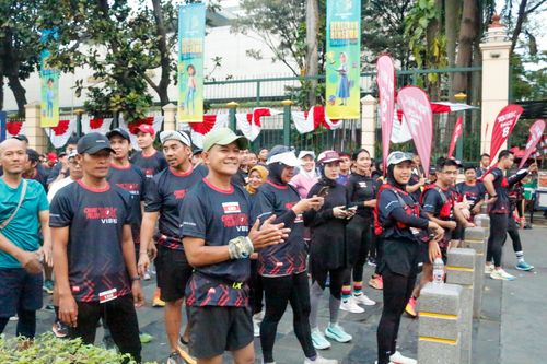 Race photo from One Run 10K Vibes 2024