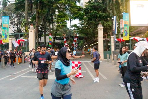 Race photo from One Run 10K Vibes 2024