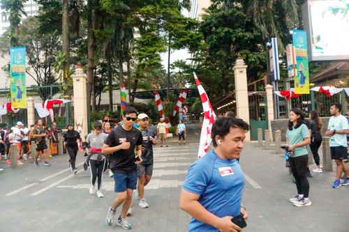 Race photo from One Run 10K Vibes 2024