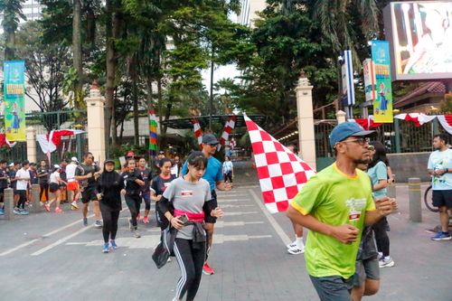 Race photo from One Run 10K Vibes 2024