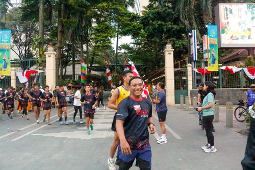 Race photo from One Run 10K Vibes 2024