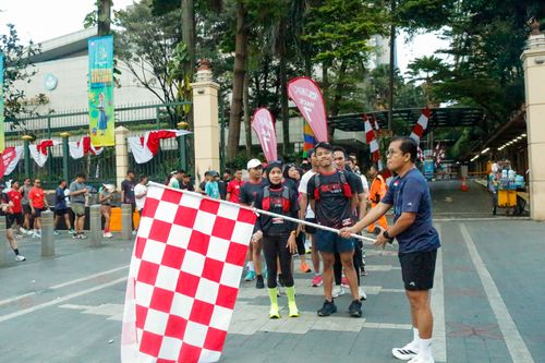 Race photo from One Run 10K Vibes 2024