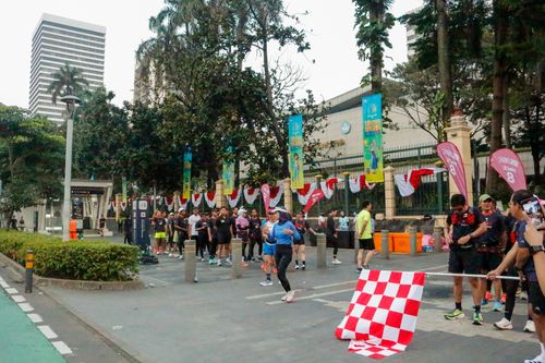 Race photo from One Run 10K Vibes 2024