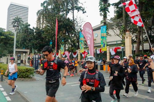 Race photo from One Run 10K Vibes 2024