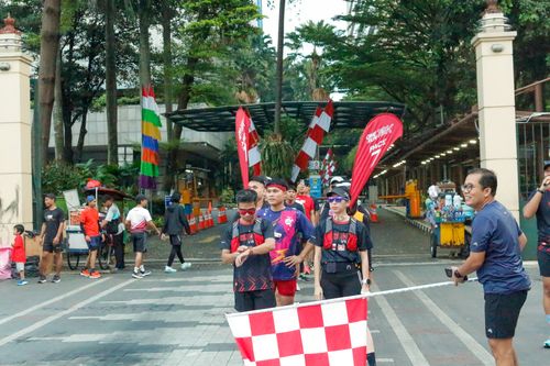 Race photo from One Run 10K Vibes 2024