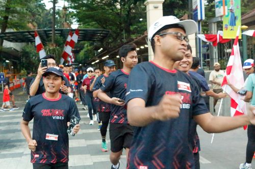 Race photo from One Run 10K Vibes 2024
