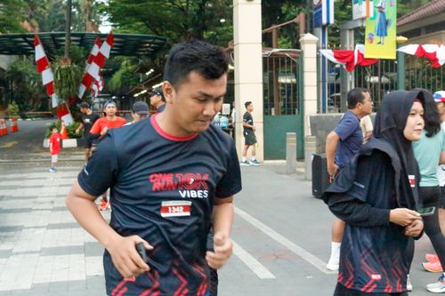 Race photo from One Run 10K Vibes 2024