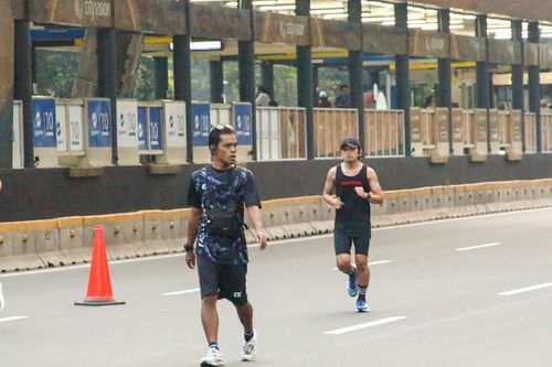 Race photo from One Run 10K Vibes 2024