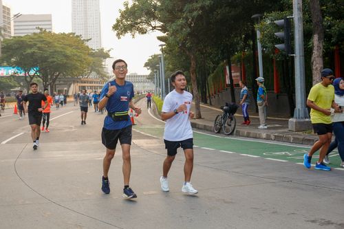 Race photo from One Run 10K Vibes 2024