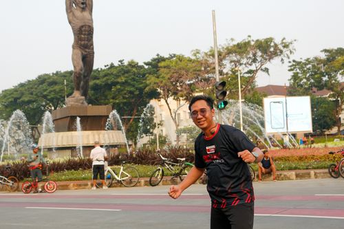 Race photo from One Run 10K Vibes 2024
