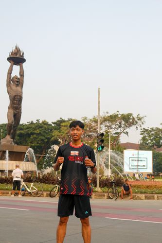 Race photo from One Run 10K Vibes 2024