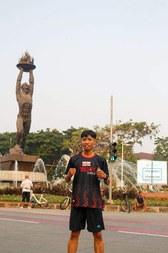 Race photo from One Run 10K Vibes 2024
