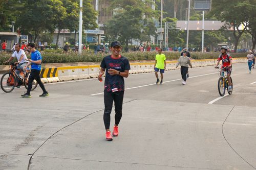 Race photo from One Run 10K Vibes 2024