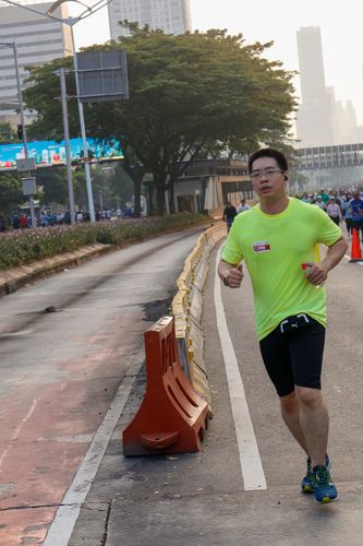 Race photo from One Run 10K Vibes 2024