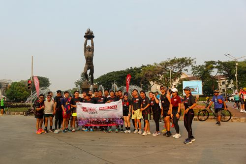 Race photo from One Run 10K Vibes 2024