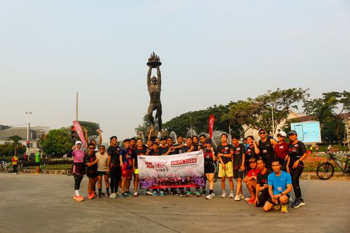 Race photo from One Run 10K Vibes 2024