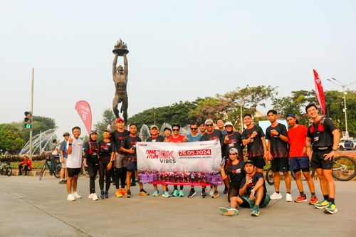 Race photo from One Run 10K Vibes 2024