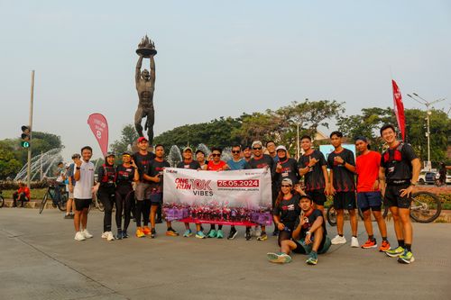 Race photo from One Run 10K Vibes 2024
