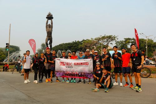 Race photo from One Run 10K Vibes 2024