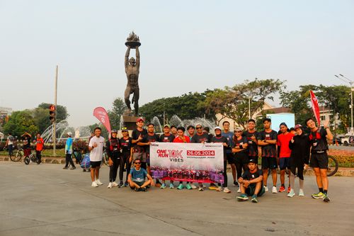 Race photo from One Run 10K Vibes 2024