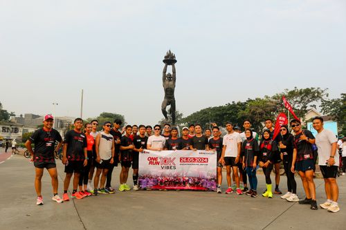 Race photo from One Run 10K Vibes 2024