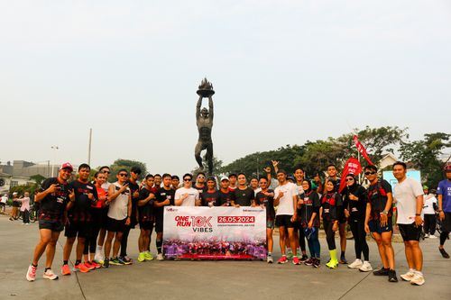 Race photo from One Run 10K Vibes 2024