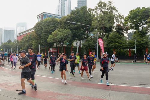 Race photo from One Run 10K Vibes 2024