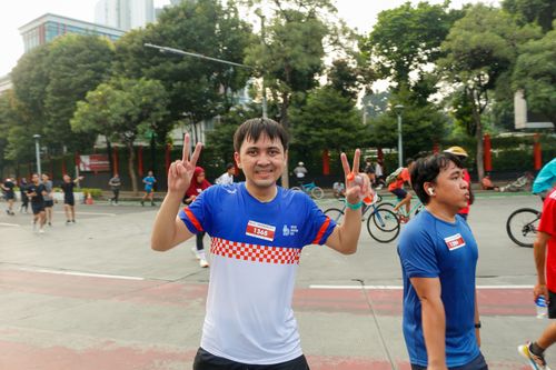 Race photo from One Run 10K Vibes 2024