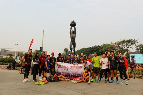Race photo from One Run 10K Vibes 2024