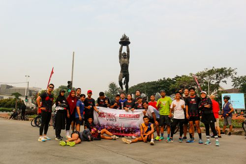 Race photo from One Run 10K Vibes 2024