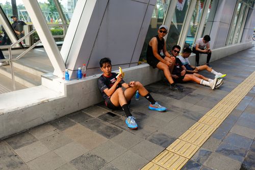 Race photo from One Run 10K Vibes 2024