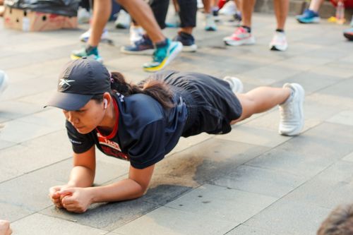 Race photo from One Run 10K Vibes 2024
