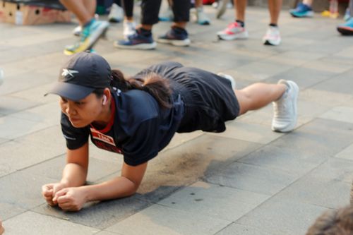 Race photo from One Run 10K Vibes 2024