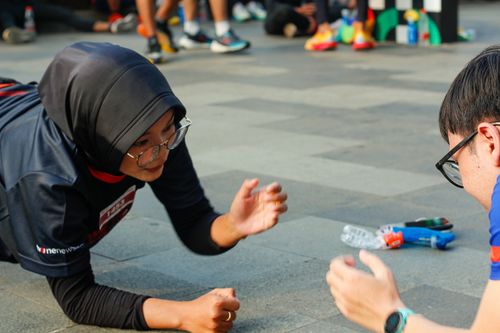 Race photo from One Run 10K Vibes 2024