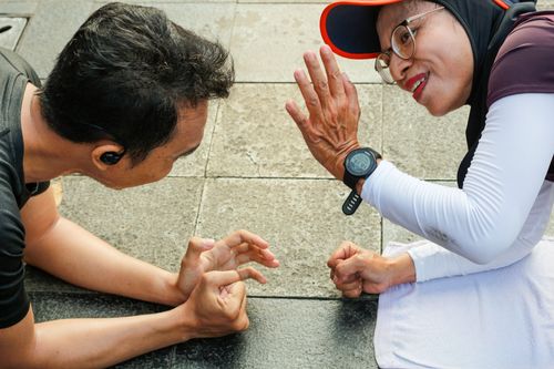 Race photo from One Run 10K Vibes 2024