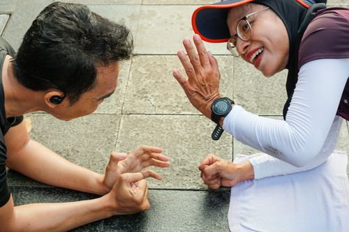 Race photo from One Run 10K Vibes 2024