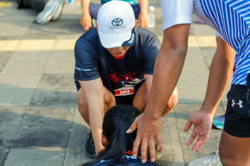 Race photo from One Run 10K Vibes 2024